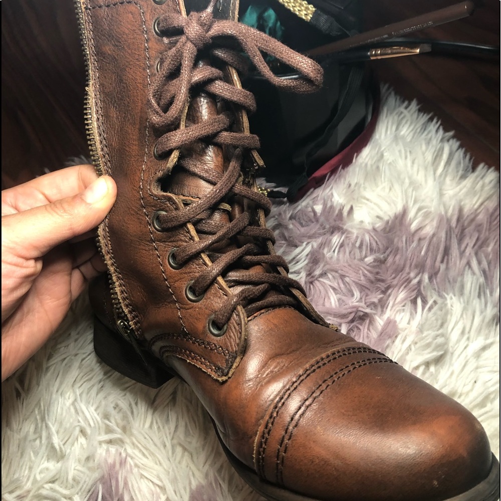 Steve Madden Combat Boots